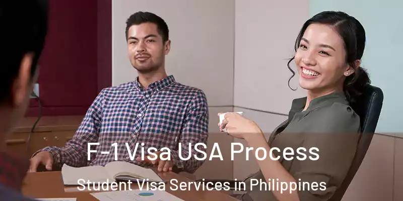  F-1 Visa USA Process Student Visa Services in Philippines
